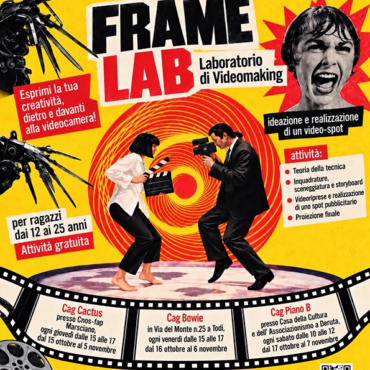 FRAME LAB, un laboratorio gratuito di videomaking